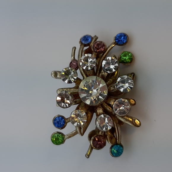 Vintage Rhinestone Brooch - Picture 5 of 5